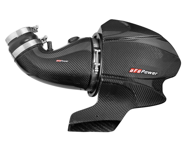 AFE Black Series Carbon Fiber Cold Air Intakes - aFe Momentum Carbon Fiber CAIS w/ Pro Dry S Filter 12-19 Jeep Grand Cherokee SRT8 (WK2) V8-6.4L