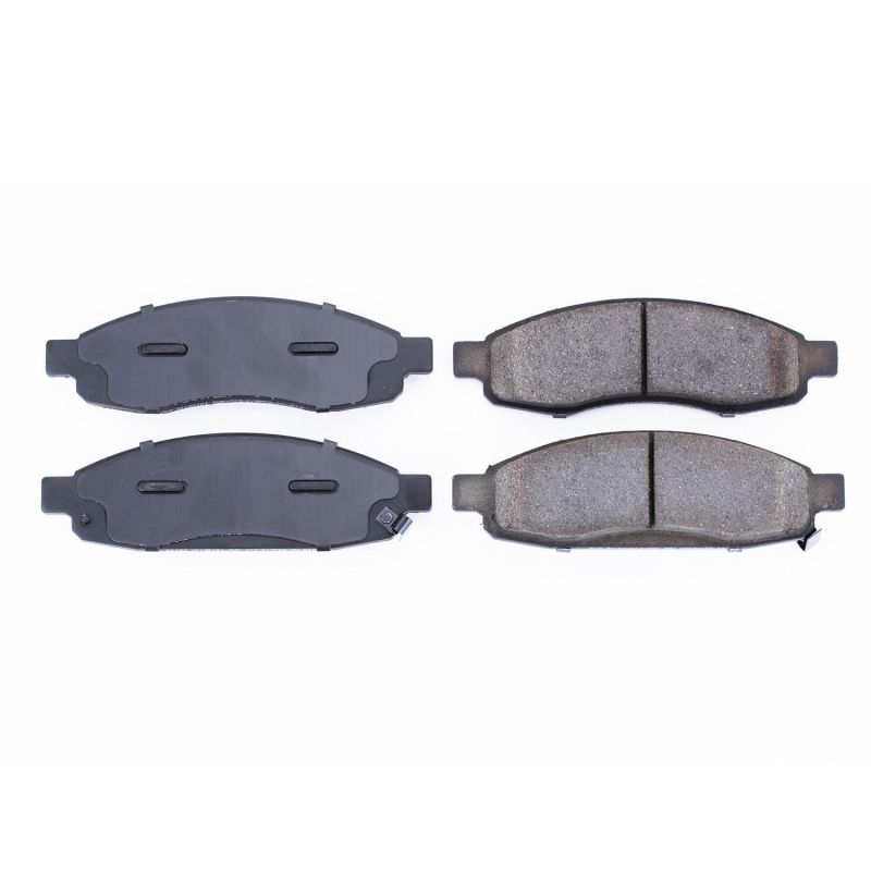 PSB Z16 Evolution Brake Pads - Power Stop 05-06 Infiniti QX56 Front Z16 Evolution Ceramic Brake Pads