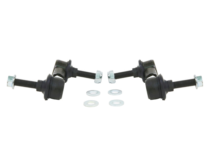 WL Sway Bar Links - Whiteline Universal 60-80mm Swaybar Link Kit-Heavy Duty Adjustable Ball Joint