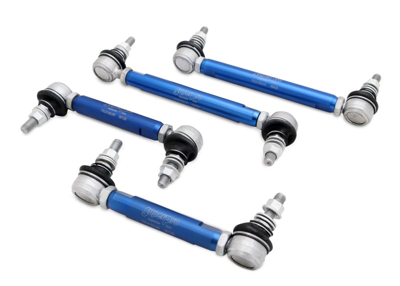 SPR Sway Bar Links - SuperPro 91-95 Toyota MR2 HD Adjustable End Link Set (TRC10105 + TRC10160)