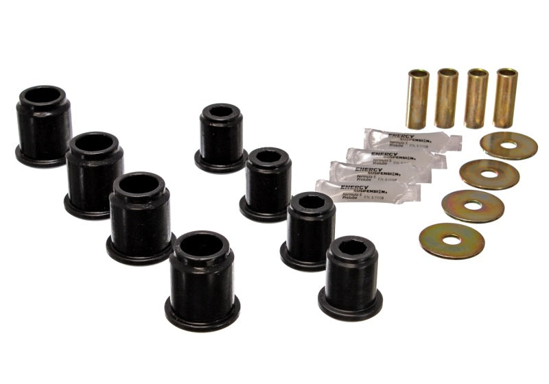 ES Cntrl Arm Bushings - Black - Energy Suspension 6/95-04 Toyota Pick Up 4W (Exc T-100/Tundra) Black Front Control Arm Bushing Set