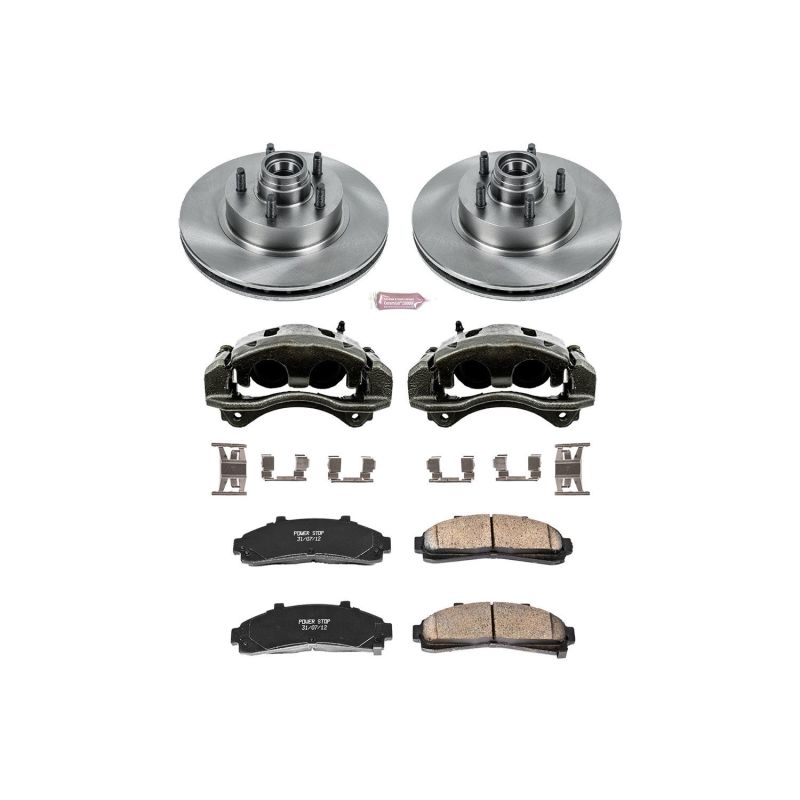 PSB Autospecialty Rotor - Power Stop 97-01 Mercury Mountaineer Front Autospecialty Kit w/Cals