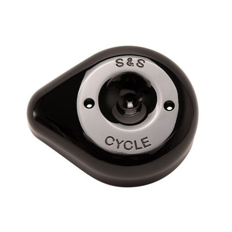 SSC Air Cleaner Kits - S&S Cycle Stealth Applications Teardrop Air Cleaner Cover - Gloss Black