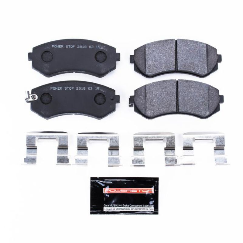 PSB Track Day SPEC Brake Pads - Power Stop 89-96 Nissan 240SX Front Track Day SPEC Brake Pads