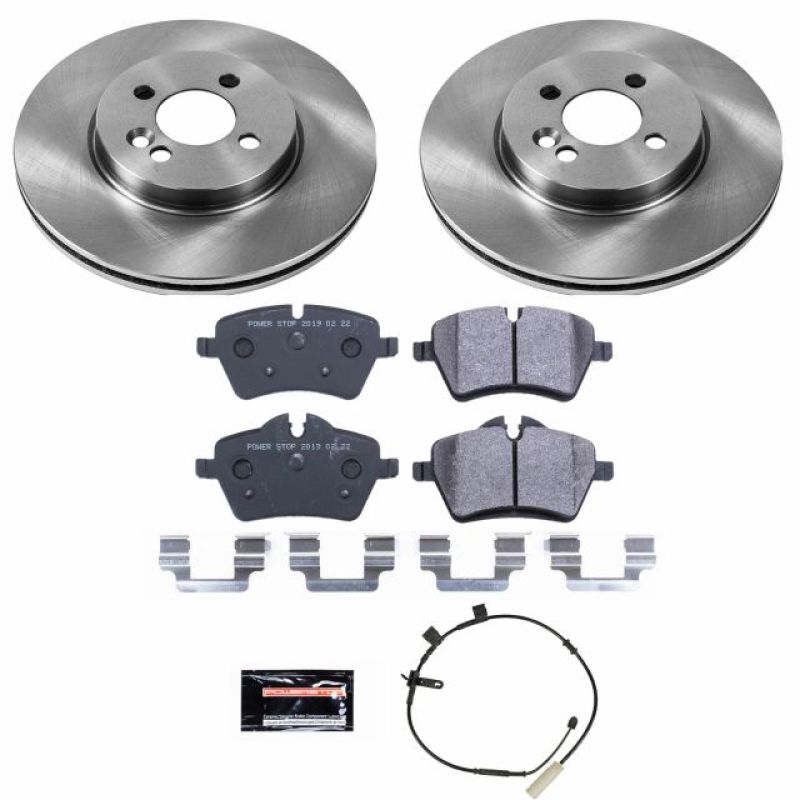 PSB Track Day SPEC Kit - Power Stop 11-16 Mini Cooper Front Track Day SPEC Brake Kit