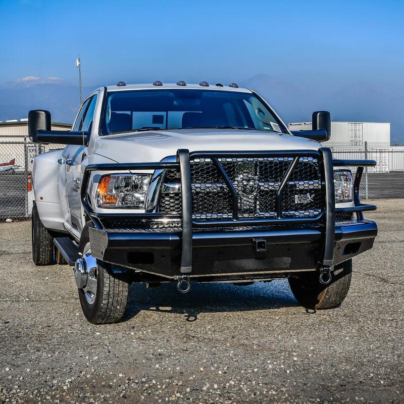 WES HDX Front Bumpers - Westin 10-18 RAM 2500/3500 HDX Bandit Front Bumper - Black