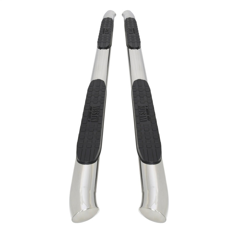 WES Nerf Bars - PRO TRAXX 4 - Westin 2005-2018 Toyota Tacoma Double Cab PRO TRAXX 4 Oval Nerf Step Bars - SS