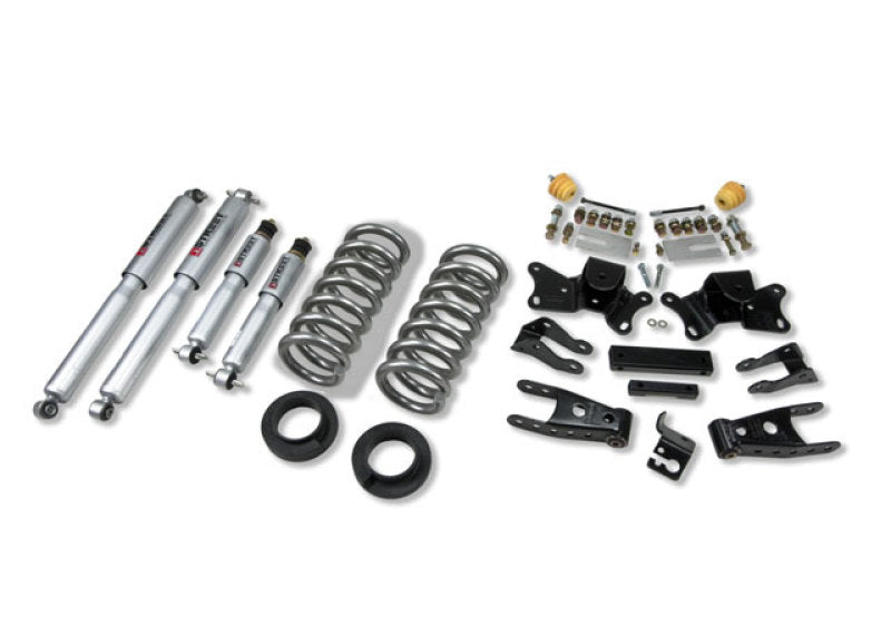 BT Lower Kit w SP Shocks - Belltech LOWERING KIT WITH SP SHOCKS