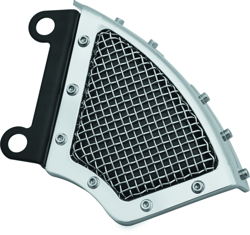 KUR Brake Covers C - Kuryakyn Mesh Front Caliper Covers Chrome
