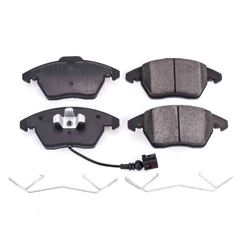 PSB Z17 Evolution Brake Pads - Power Stop 06-13 Audi A3 Front Z17 Evolution Ceramic Brake Pads w/Hardware
