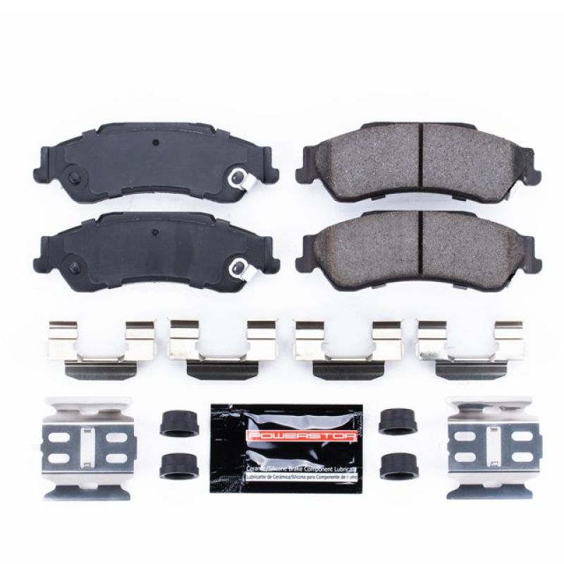 PSB Z23 Evolution Brake Pads - Power Stop 97-05 Chevrolet Blazer Rear Z23 Evolution Sport Brake Pads w/Hardware