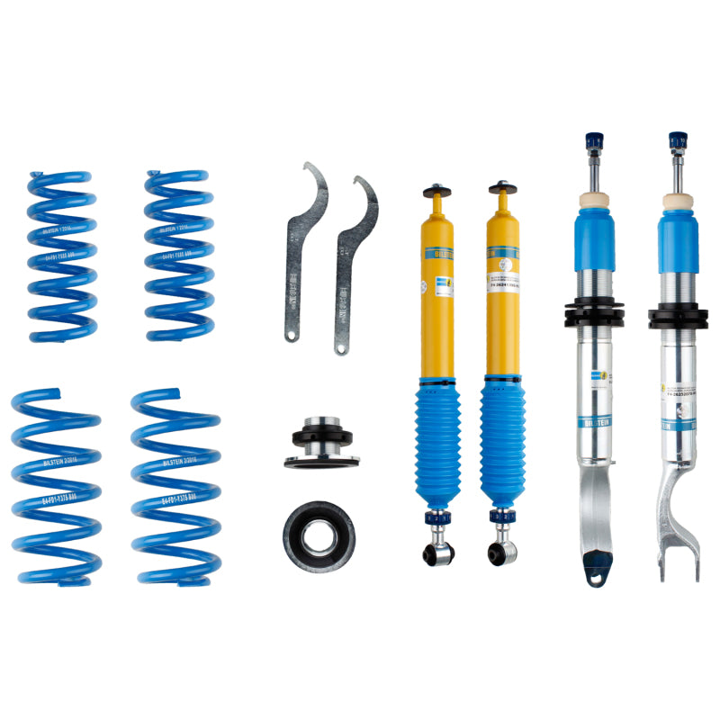 BIL B16 Series Suspension Kits - Bilstein B16 (PSS10) 15-17 Mercedes-Benz C300 4Matic L4 Front and Rear Performance Suspension System