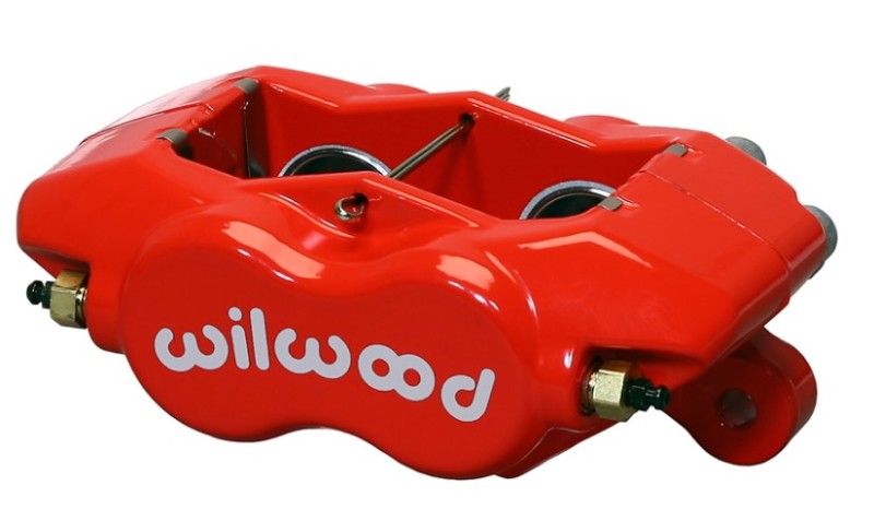 WIL Dynalite Caliper - Wilwood Caliper-Forged Dynalite-Red 1.75in Pistons 1.10in Disc