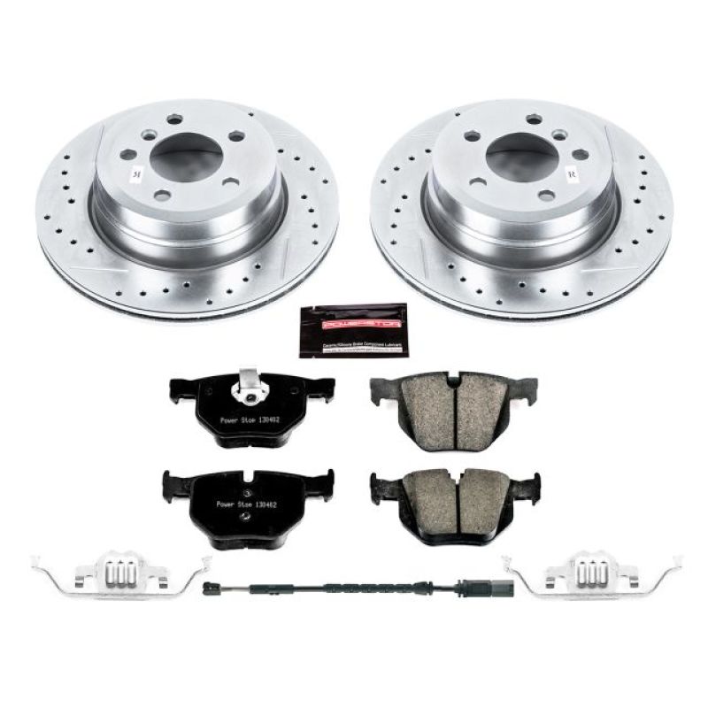 PSB Z23 Evolution Kit - Power Stop 16-18 BMW X5 Rear Z23 Evolution Sport Brake Kit