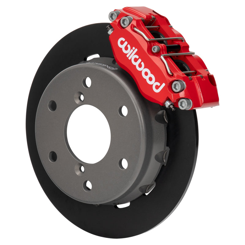 WIL UTV Big Brake Kits - Wilwood 2024 Can Am Maverick Front Brake Kit 11.60in - Red