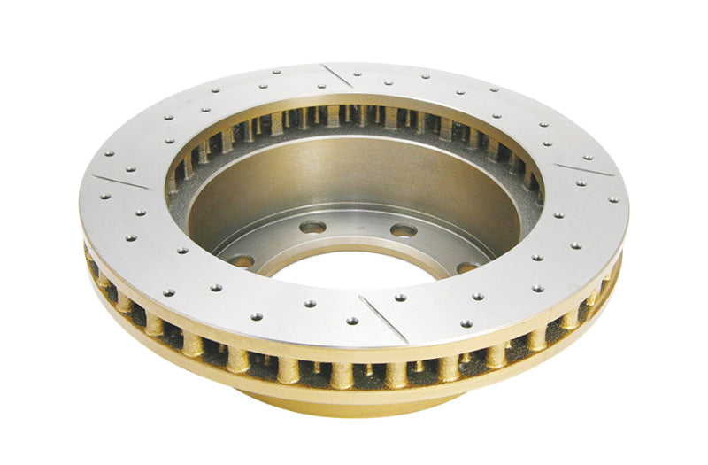 DBA Street Slot&Drill Rotors - DBA 99-04 Ford F-250 Super Duty (w/Rear Rotor) 4WD Front Street Drilled & Slotted Rotor