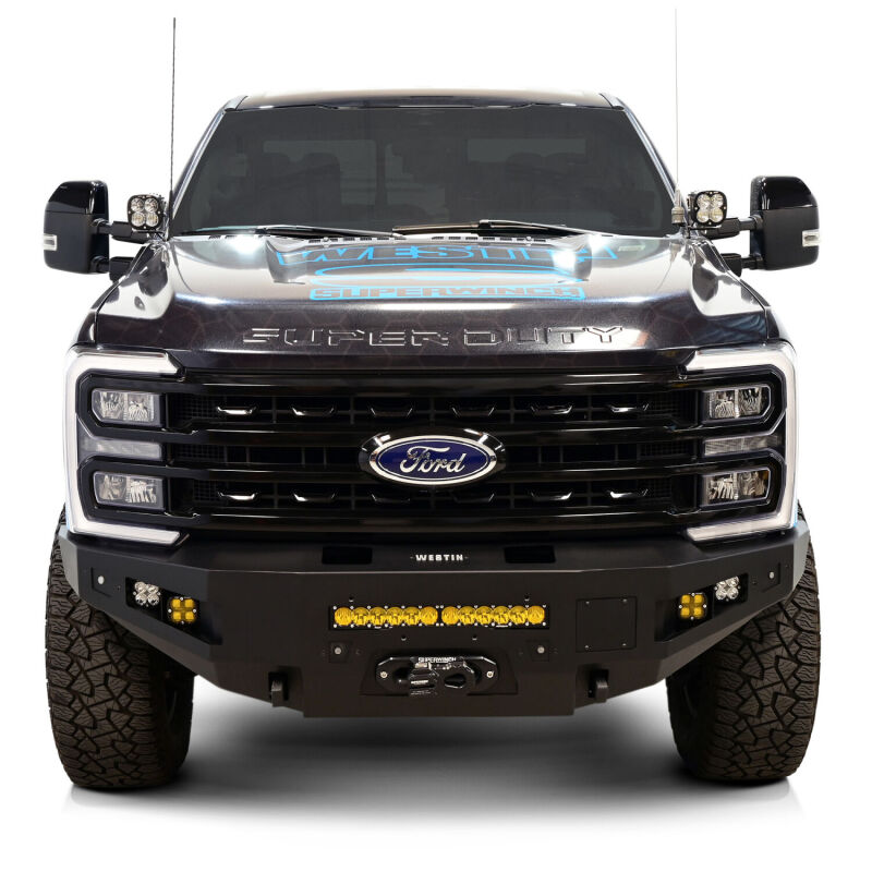 WES Pro-Series Bumpers - Westin 23-24 Ford F250/350 Pro-Series Front Bumper - Textured Black