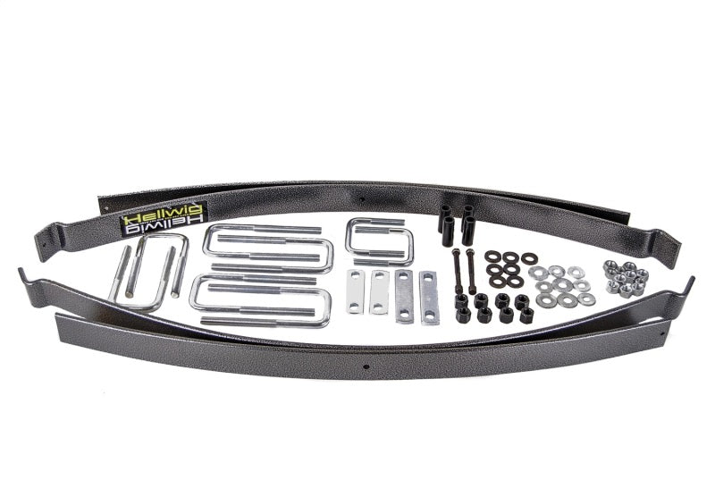 HWG Special Design Helper Kits - Hellwig 04-21 Nissan Titan 2/4WD 2 Leaf Pro Series Helper Spring - Up To 2500lb Level Load Capacity