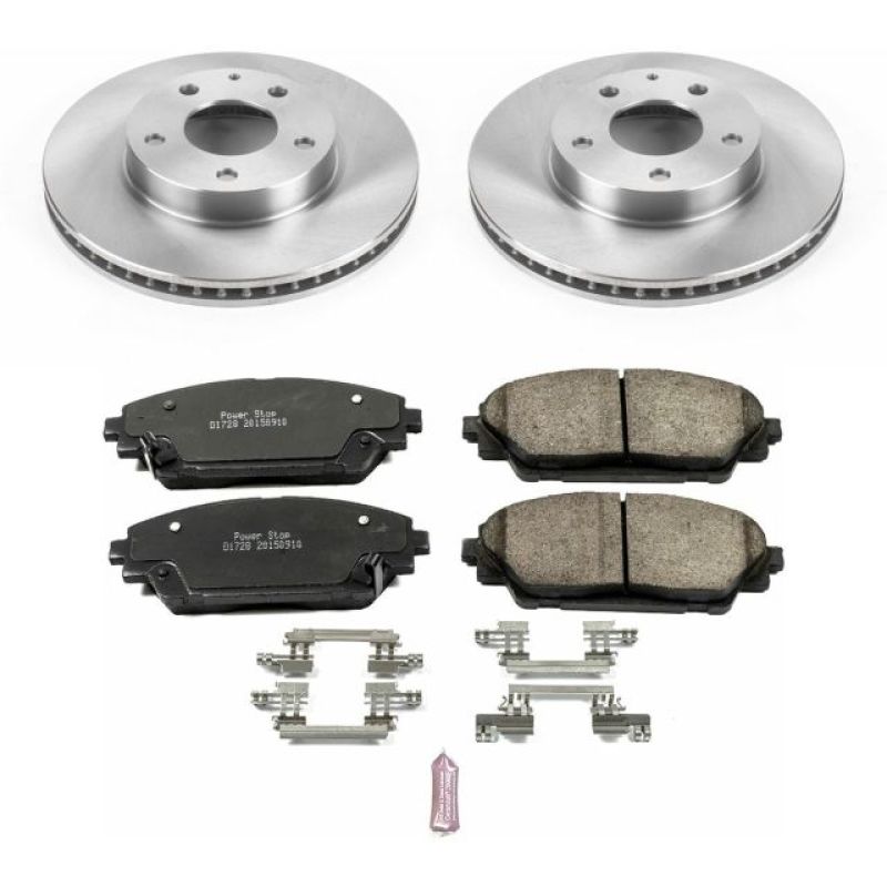 PSB Autospecialty Kit - Power Stop 14-16 Mazda 3 Front Autospecialty Brake Kit