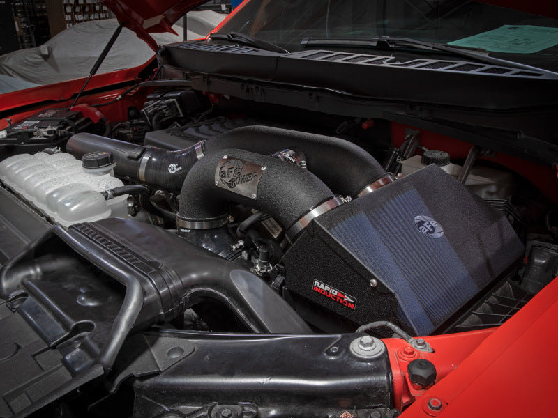 AFE Rapid Induction Stage-2 Cold Air Intakes - aFe Rapid Induction Pro 5R Cold Air Intake System 21-22 Ford F-150 Raptor V6-3.5L (tt)