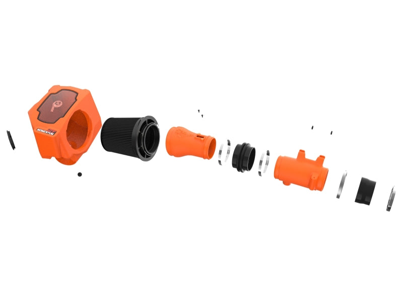 AFE Momentum GT Cold Air Intakes - aFe 2025 RAM 1500 L6-3.0L (tt) Momentum GT Orange Edition Air Intake w/ Blk Pro 5R Filter (MOQ 12)