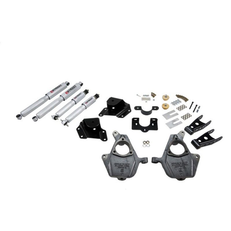 BT Lower Kit w SP Shocks - Belltech LOWERING KIT WITH SP SHOCKS