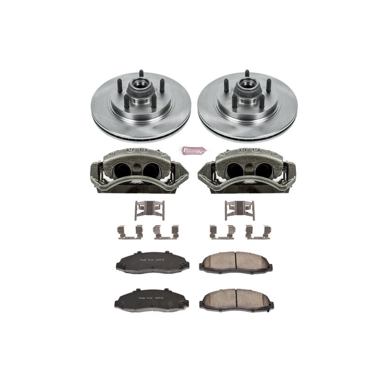 PSB Autospecialty Rotor - Power Stop 2002 Lincoln Blackwood Front Autospecialty Kit w/Cals