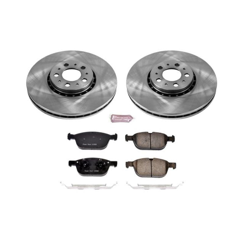 PSB Autospecialty Kit - Power Stop 03-14 Volvo XC90 Front Autospecialty Brake Kit