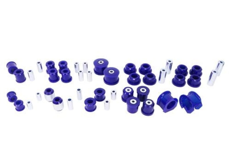 SPR Bushing Kits - SuperPro 1993 Mazda RX-7 Base Front / Rear Vehicle Master Bushing Kit - Standard Alignment