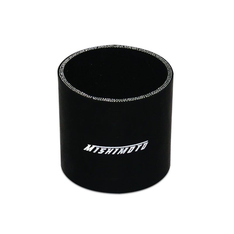 MM Couplers - Straight - Mishimoto 3.0 Inch Black Straight Coupler