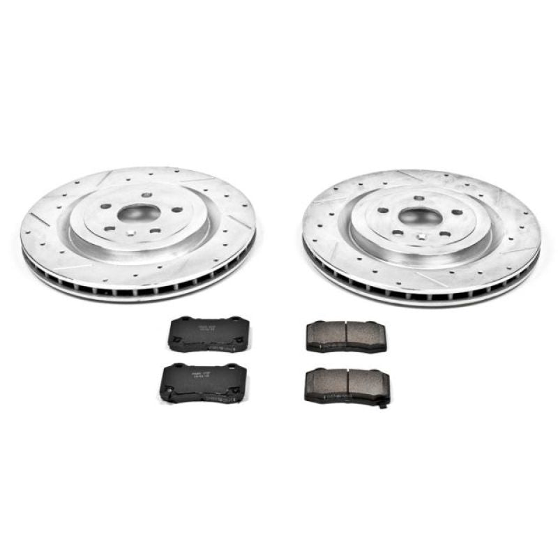 PSB Z23 Evolution Kit - Power Stop 09-15 Cadillac CTS Rear Z23 Evolution Sport Brake Kit