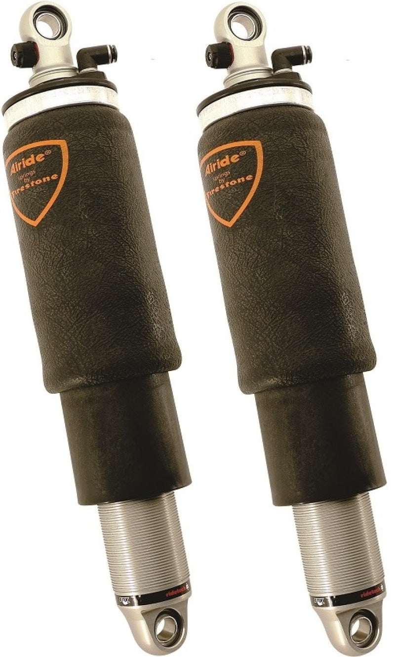 RID HQ Air Shock Kits - Ridetech HQ Series Rear ShockWaves 4.1in Travel 4in dia Rolling Sleeve .625 Bearing/.625 Bearing