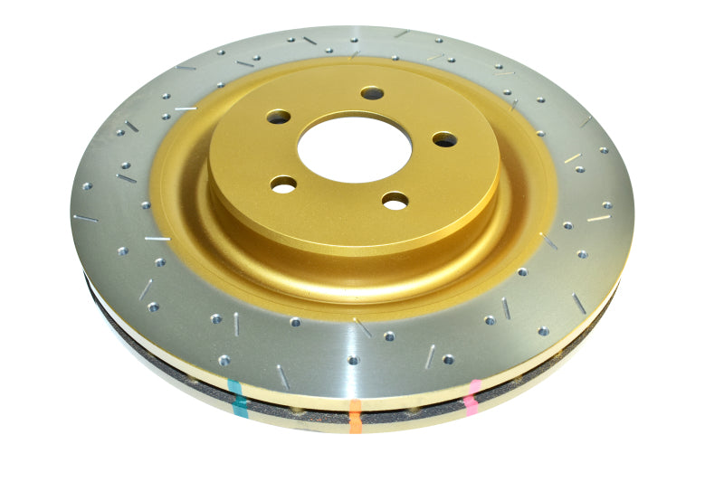 DBA 4000 Slot&Drill Rotors - DBA 88-94 Chevrolet Corvette (Standard Suspension) Front 4000 Series Drilled & Slotted Rotor