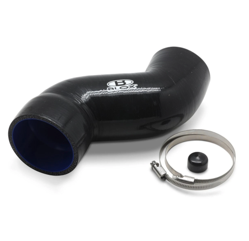 BX Silicone Intake Hoses - BLOX Racing 08-14 WRX / 08-20 STi Air Box Intake Hose - Black