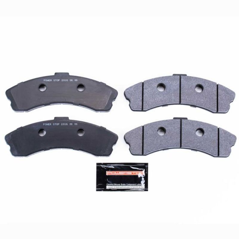 PSB Track Day Brake Pads - Power Stop 06-13 Chevrolet Corvette Front Track Day Brake Pads