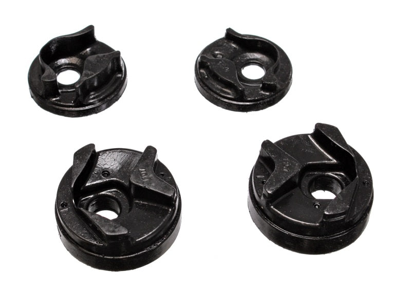 ES Motor Mounts - Black - Energy Suspension 02-03 Nissan Sentra/200SX Black Motor Mount Insert Set (w/ Spec V 2.5L engine man