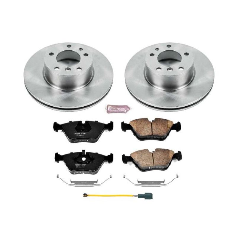 PSB Autospecialty Kit - Power Stop 1989 BMW 525i Front Autospecialty Brake Kit