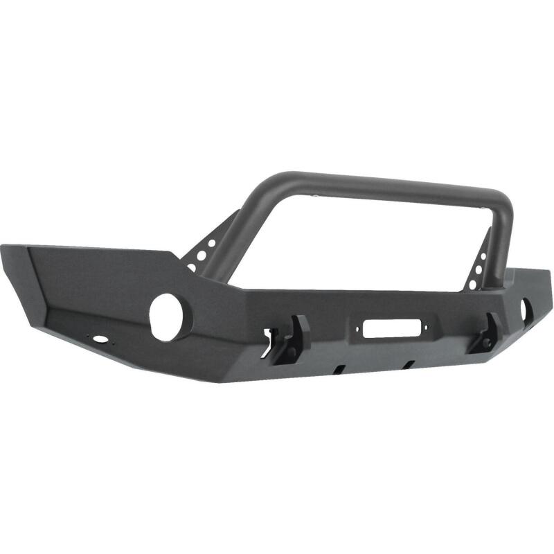 WES WJ2 Bumpers - Westin 18-19 Jeep Wrangler JL WJ2 Full Width Front Bumper w/Bull Bar Textured Black