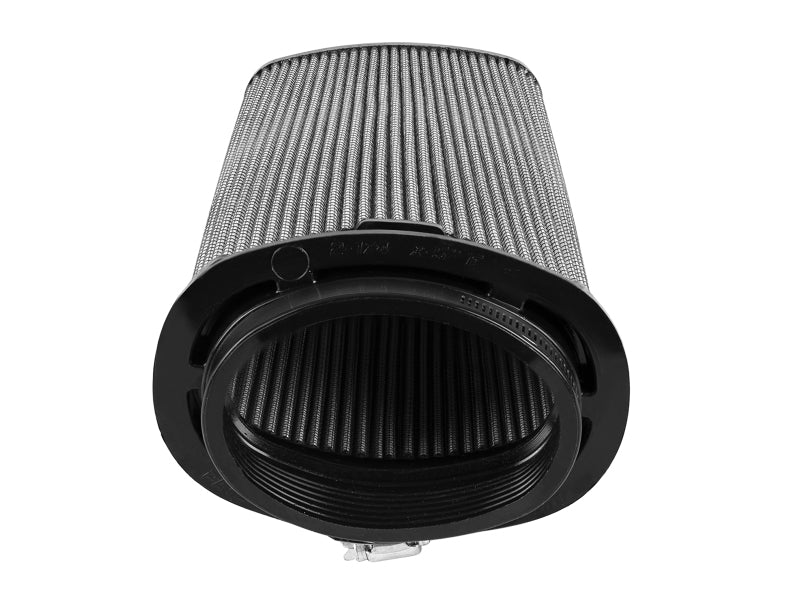 AFE Universal Pro Dry S Filter - aFe MagnumFLOW Air Filters (5x2-1/4) F x (6-1/4x3-3/4) B (MT2) x (5-1/4 x 2-1/8) Tx11H