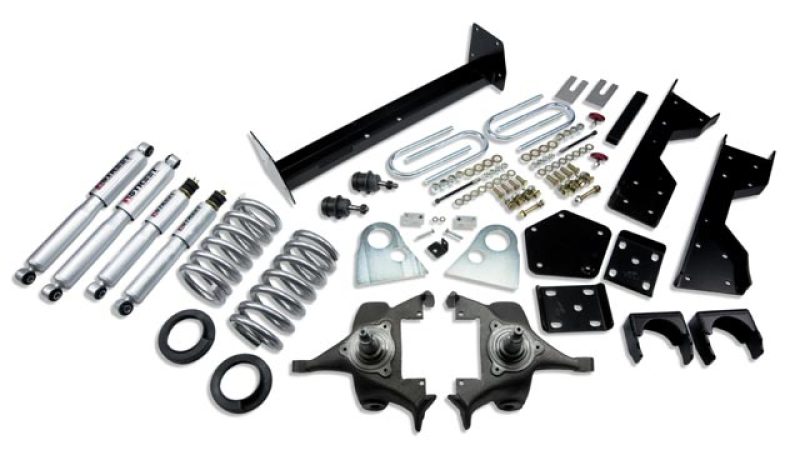 BT Lower Kit w SP Shocks - Belltech LOWERING KIT WITH SP SHOCKS