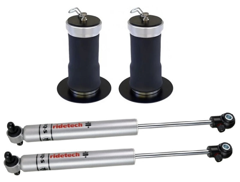 RID Suspension Kits - Rear - Ridetech 64-72 GM A-Body Rear CoolRide Air Spring & RQ-S Shock Kit