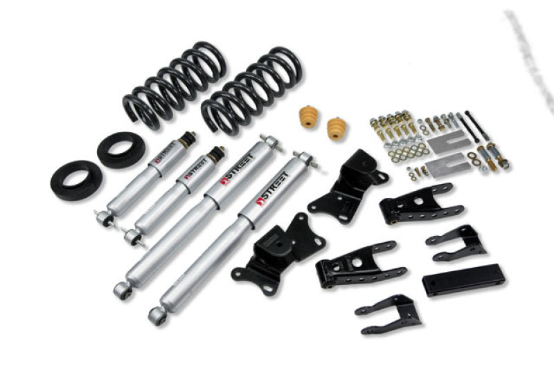 BT Lower Kit w SP Shocks - Belltech LOWERING KIT WITH SP SHOCKS