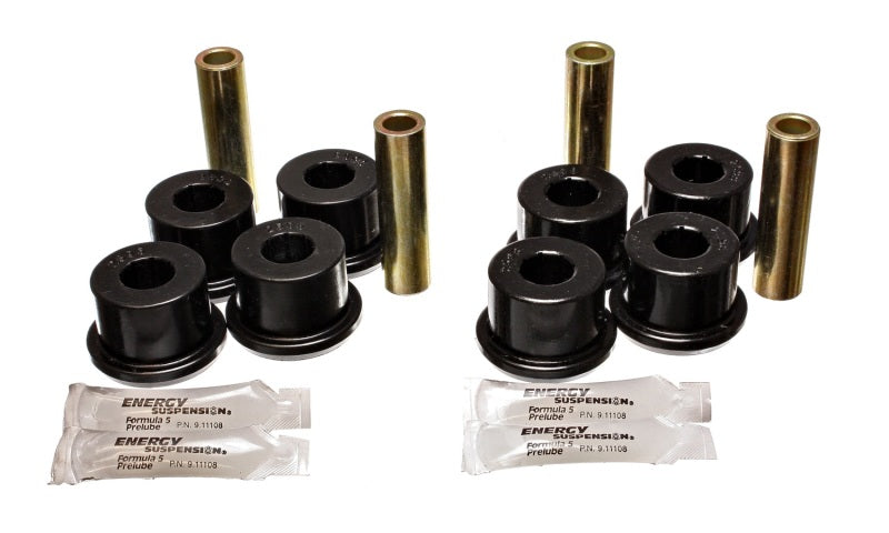 ES Cntrl Arm Bushings - Black - Energy Suspension 04-06 Pontiac GTO Black Rear End Control Arm Bushing Set