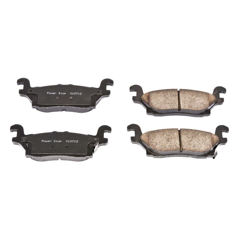 PSB Z16 Evolution Brake Pads - Power Stop 06-10 Hummer H3 Rear Z16 Evolution Ceramic Brake Pads
