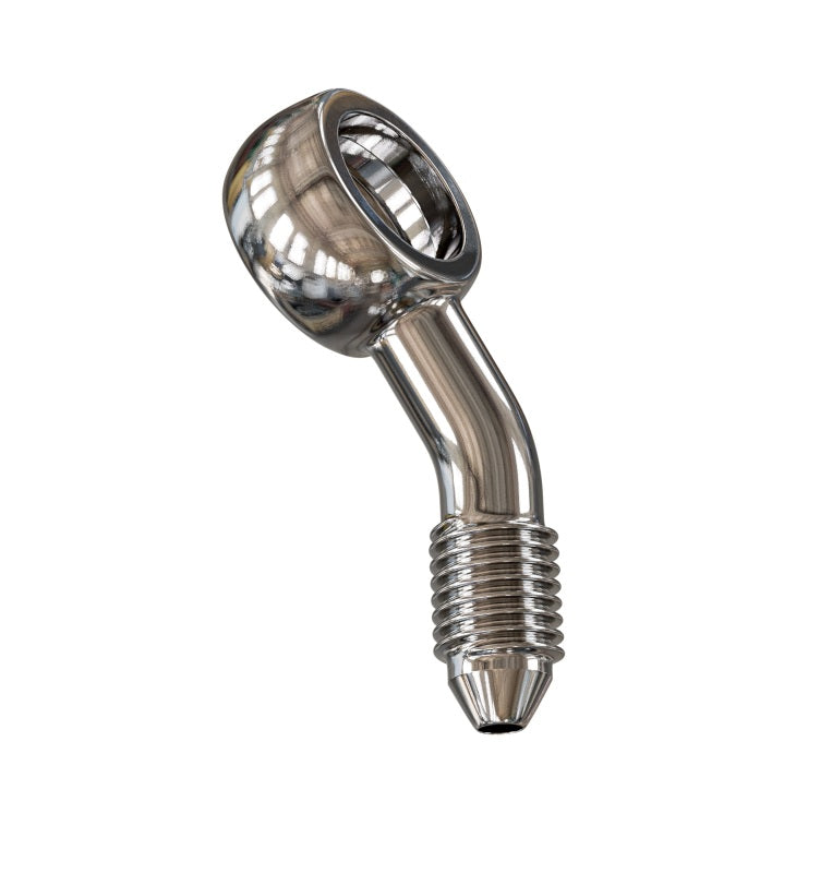 GR PWS Brake Line Fittings - Goodridge 20 Deg Banjo Adaptor compound left for 3/8 or M10 Bolt