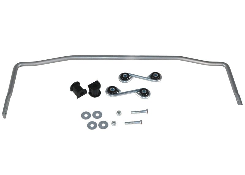 WL Sway Bars - Rear - Whiteline 5/83-3/91 BMW 3 Series E30 318/320/323/325 Rear 16mm Adj Heavy Duty Swaybar