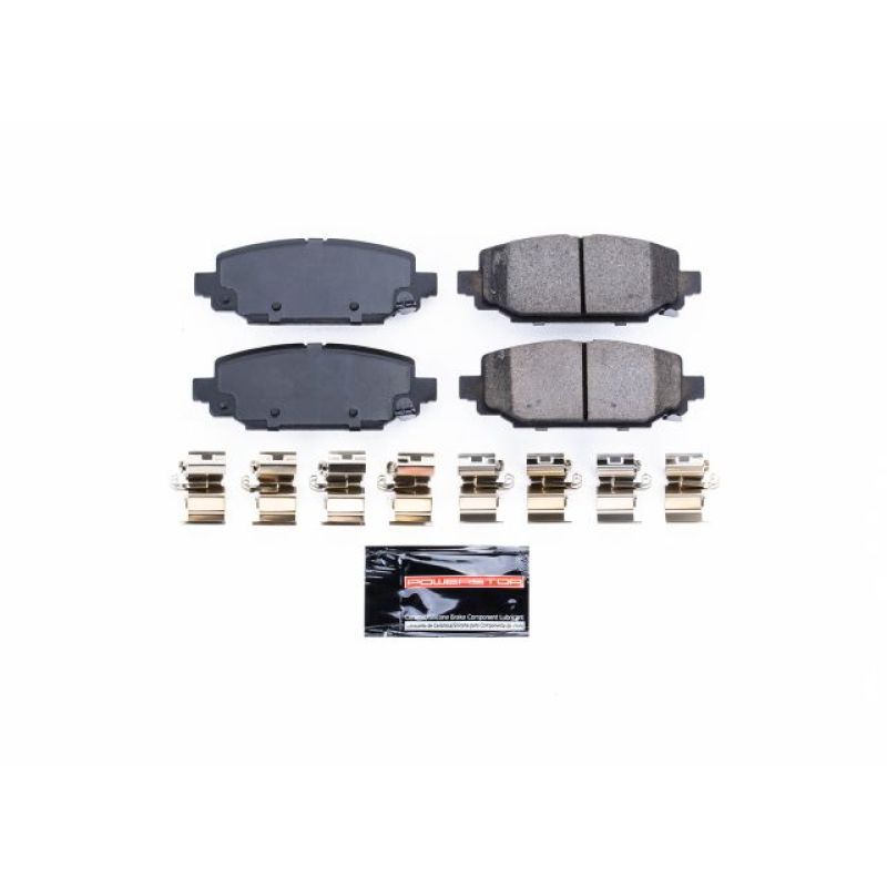 PSB Z23 Evolution Brake Pads - Power Stop 18-19 Jeep Wrangler Rear Z23 Evolution Sport Brake Pads w/Hardware