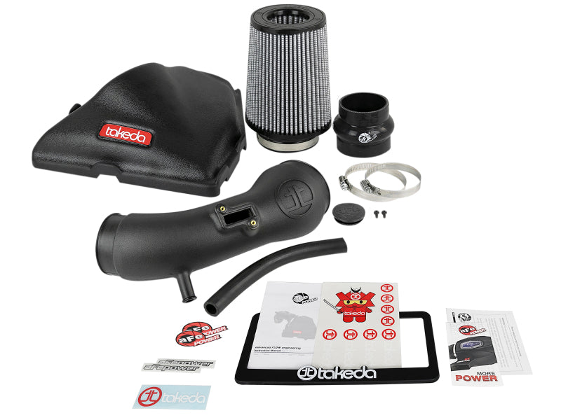 AFE Takeda Stage-2 Cold Air Intakes - aFe Takeda Stage-2 Pro DRY S Cold Air Intake System 13-18 Nissan Altima I4 2.5L