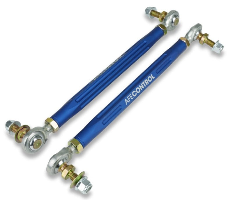 AFE Sway Bar End Links - aFe Control 15-21 BMW M2 Adjustable Front End Links