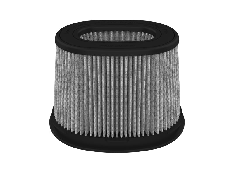 AFE Universal Pro Dry S Filter - aFe Momentum Intake Air Filter w/Pro 5R (6 x 4)IN F x (8-1/2 x 6-1/2)IN B x (7-1/4 x 5)IN T x 6IN